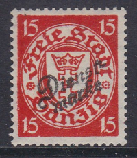 Danzig Dienst Mi.-Nr. 44 ** gepr. BPP