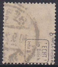 Deutsches Reich Dienst Mi.-Nr. 66 b oo gepr. INFLA