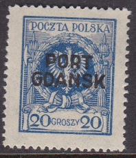 Danzig Port Gdansk Mi.-Nr. 7 **