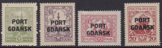 Danzig Port Gdansk Mi.-Nr. 15/18 **