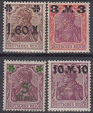 Deutsches Reich Mi.-Nr. 154/57 II ** gepr. BPP