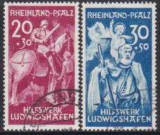 Rheinland Pfalz Mi.-Nr. 30/31 oo