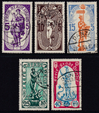 Danzig Mi.-Nr. 276/80 oo