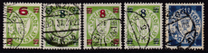 Danzig Mi.-Nr. 240/42 oo