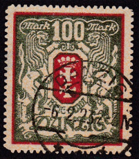 Danzig Mi.-Nr. 101 Y oo Fotobefund