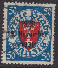 Danzig Mi.-Nr. 228 oo Zf