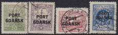 Danzig Port Gdansk Mi.-Nr. 15/18 oo