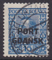 Danzig Port Gdansk Mi.-Nr. 24 a oo