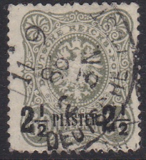 Dt. Kol. Türkei Mi.-Nr. 5 a oo