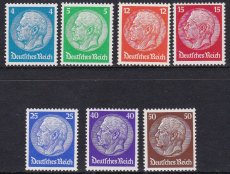 Deutsches Reich Mi.-Nr. 467/73 ** gepr. BPP