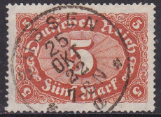 Deutsches Reich Mi.-Nr. 194 b oo gepr. INFLA