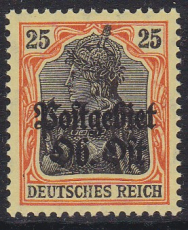 Postgebiet Oberbefehlshaber Ost Mi.-Nr. 9 **