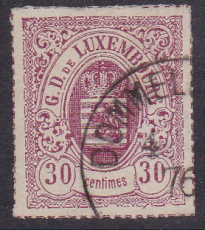 Luxemburg Mi.-Nr. 21 oo