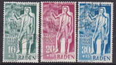 Baden Mi.-Nr. 50/52 oo gepr. BPP