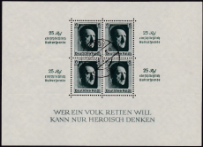 Deutsches Reich Mi.-Nr. Block 9 oo