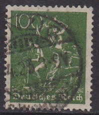 Deutsches Reich Mi.-Nr. 187 b oo gepr. INFLA