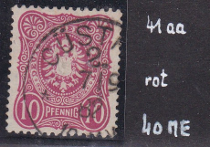 Deutsches Reich Mi.-Nr. 41 aa oo gepr. BPP