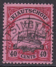 Dt. Kol. Kiautschou Mi.-Nr. 33 oo