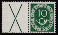 Bund ZD Mi.-Nr. W 1 **