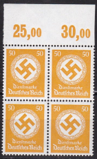 Deutsches Reich Dienst Mi.-Nr. 143 P OR ndgz ** Fotobefund