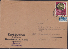 Bund Mi.-Nr. 142 Brief
