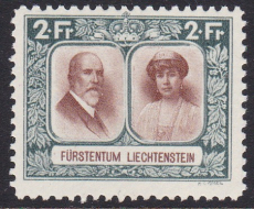 Liechtenstein-Mi.-Nr. 107 A **