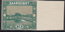 Saar Mi.-Nr. 86 U **