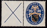 Deutsches Reich Mi.-Nr. W 20.1 *