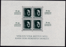 Deutsches Reich Mi.-Nr. Block 11 ** gepr. BPP
