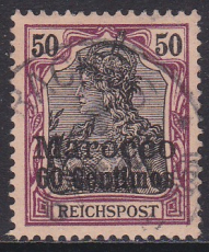 Dt. Kol. Marocco Mi.-Nr. 14 oo