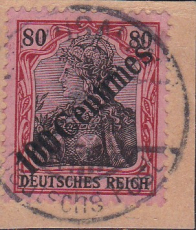 Dt. Kol. Türkei Mi.-Nr. 52 oo