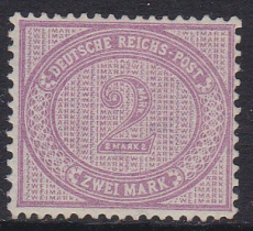 Deutsches Reich Mi.-Nr. 37 d (*) gepr. BPP