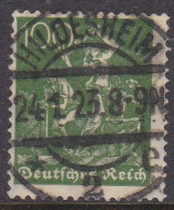 Deutsches Reich Mi.-Nr. 187 b oo gepr. INFLA