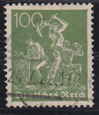 Deutsches Reich Mi.-Nr. 187 c oo gepr. INFLA