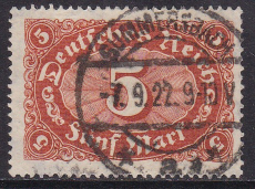 Deutsches Reich Mi.-Nr. 194 b oo gepr. INFLA