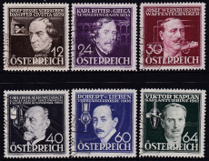 Österreich Mi.-Nr. 632/37 oo