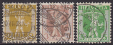 Schweiz Mi. Nr. 95/97 oo