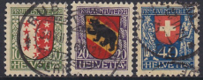 Schweiz Mi. Nr. 172/74 oo