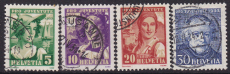 Schweiz Mi. Nr. 266/69 oo