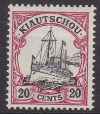 Dt. Kol. Kiautschou Mi.-Nr. 22 *