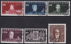 Liechtenstein Mi.-Nr. 186/91 oo