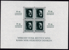 Deutsches Reich Mi.-Nr. Block 9 ** gepr. BPP