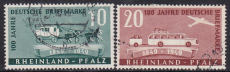 Rheinland Pfalz Mi.-Nr. 49/50 oo