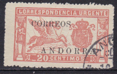 sp. Andorra Mi.-Nr. 14 oo