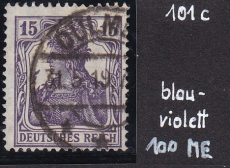 Deutsches Reich Mi.-Nr. 101 c oo gepr. INFLA