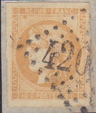 Alt - Frankreich Mi.-Nr. 40 b oo