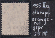 Deutsches Reich Mi.-Nr. 155 II a gepr. INFLA