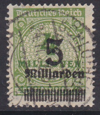 Deutsches Reich Mi.-Nr. 333 A P oo gepr. INFLA