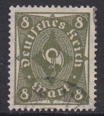 Deutsches Reich Mi.-Nr. 229 W oo gepr. INFLA