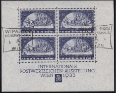 Österreich Mi.-Nr. Block 1 SST